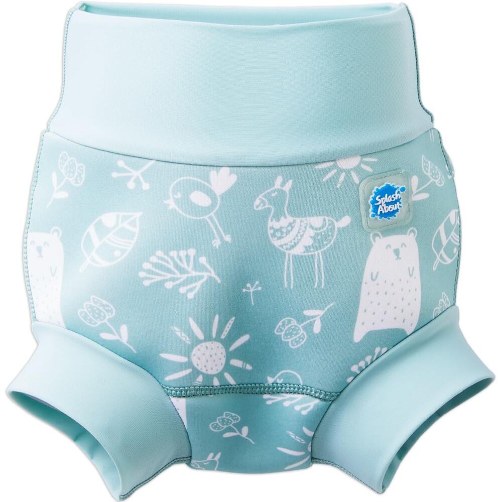 Splash About Happy Nappy Reusable Swim Diaper, Sunny Bear, 3-6 Months